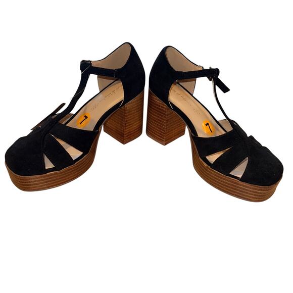 House of Harlow 1960 Tizzy Mary Jane Platform Heels Women's Size 7 NWT - Picture 2 of 7